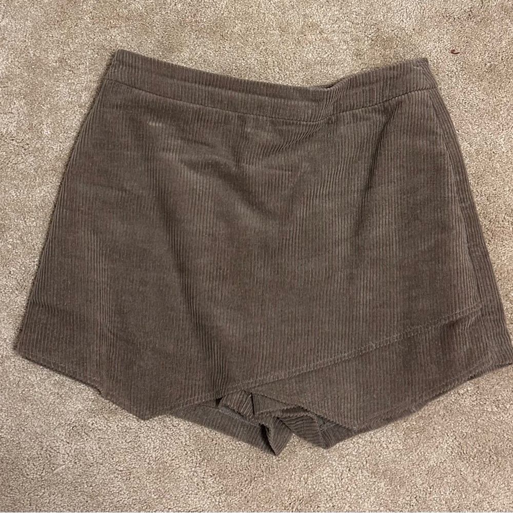 altar’d State Corduroy Skort brown small